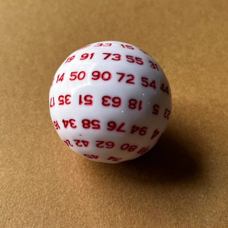 Akrilne kocke, s 100 stranama i zaobljenim kutovima, 300 komada u kutiji, obrada i prilagodba dostupni