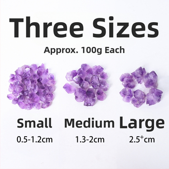 Ametistni kristal — sirovi kamen za aromaterapiju i dekoraciju — Brand Chuse, Broj proizvoda CSHH--20251222, Moderni minimalistički stil, Sirovi kamen kristal