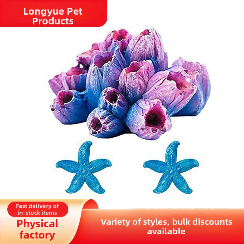 Teráriový krajinný dekor rockery pre akvárium a úkryt pre plazy (Manu, ~245 g, 50 ks v krabici, Landscaping stone)