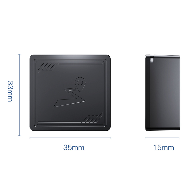 4G-s vezeték nélküli GPS nyomkövető Q7, 5 m pontosság, polimer akkumulátor, rezgés és geofence riasztások