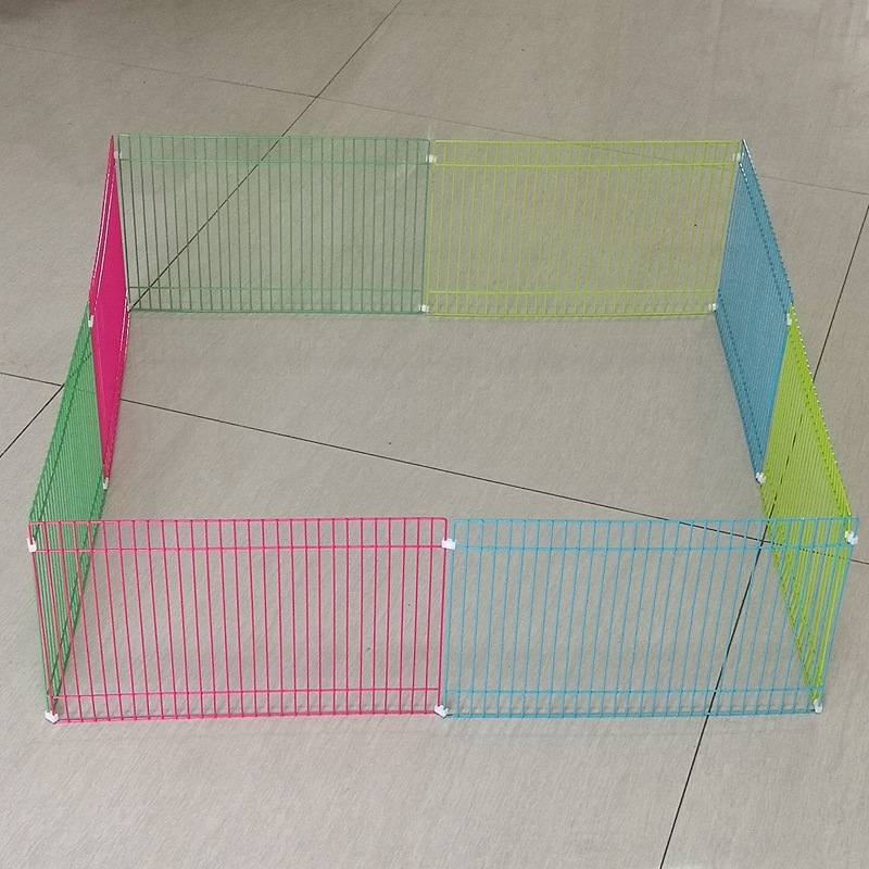 Žičana ograda za male kućne ljubimce (hamster) — osam dijelova, marka Sally, materijal: žica
