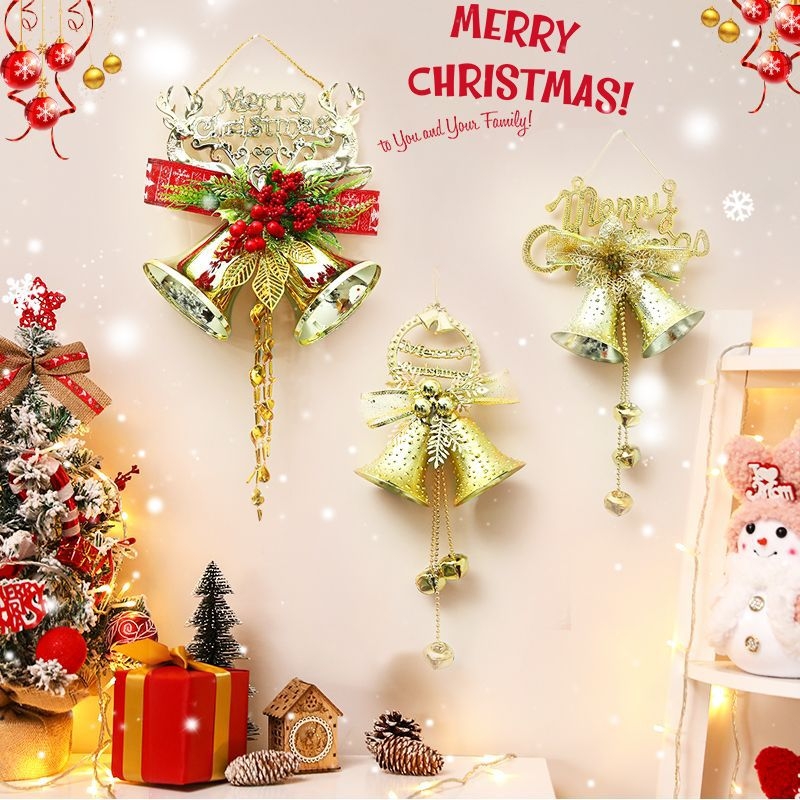 Коледна украса от плат с китайски стил за окачване на кола и елха