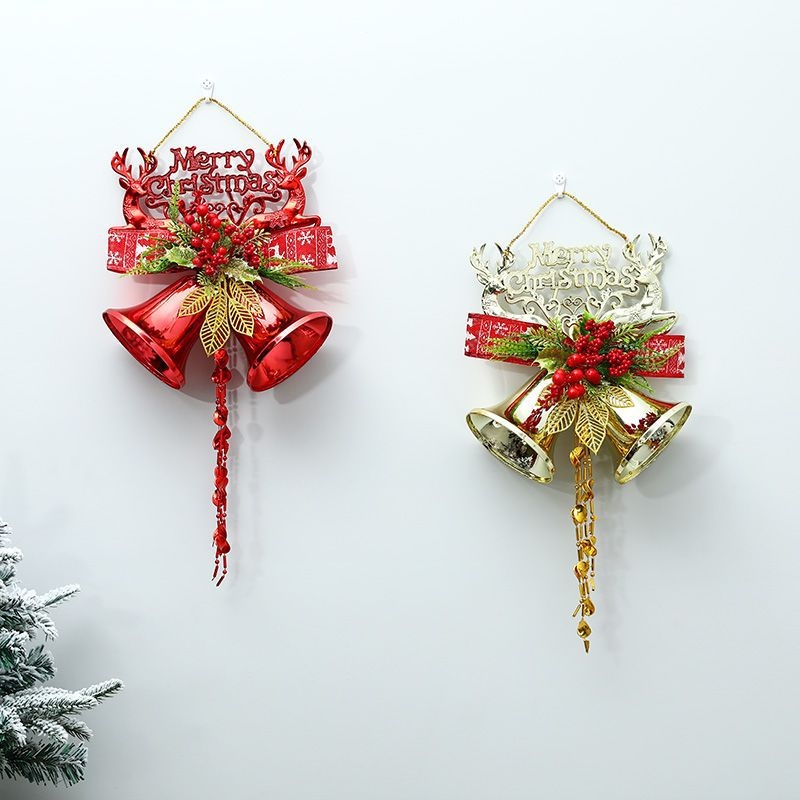 Коледна украса от плат с китайски стил за окачване на кола и елха