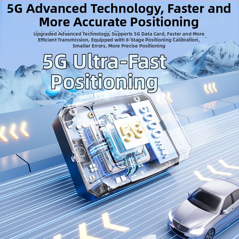 GT300LE GPS locator so 10 m presnosťou polohovania, výdržou batérie 720 h, pamäťou 1024 MB, podpora Baidu Map, alarmné režimy: vibrácia, SOS, oplotenie, nad rýchlosťou