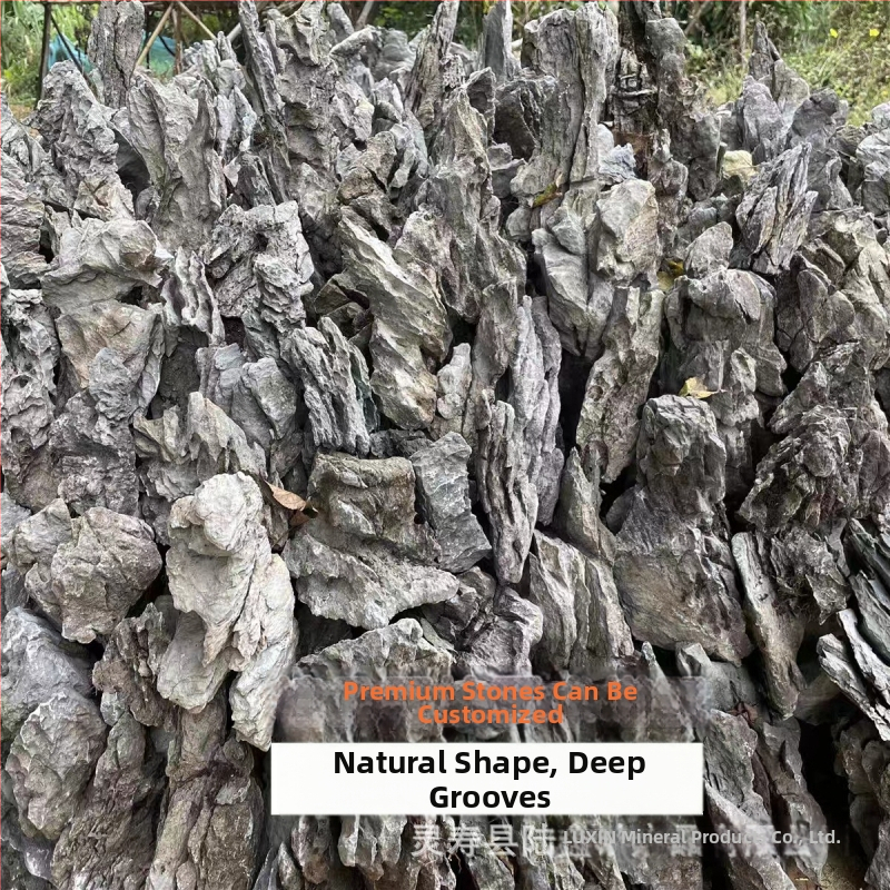 Kameň na krajinu Lu Xin, pôvod Yingde, balenie 1, hmotnosť 1