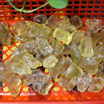 Citrin sirovi kamen — ručna obrada, moderan stil; kamenje za difuziju i aromaterapiju, pejzažiranje i dekoracije; Marka Runyangshi