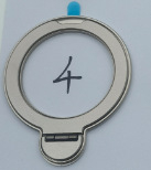 Držač za kućište telefona s 360° rotacijom, magnetsko bežično punjenje, metalna okretna potpora, stolni držač prstena