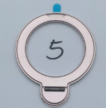 Držač za kućište telefona s 360° rotacijom, magnetsko bežično punjenje, metalna okretna potpora, stolni držač prstena