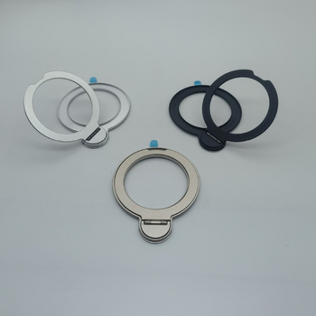 Držač za kućište telefona s 360° rotacijom, magnetsko bežično punjenje, metalna okretna potpora, stolni držač prstena