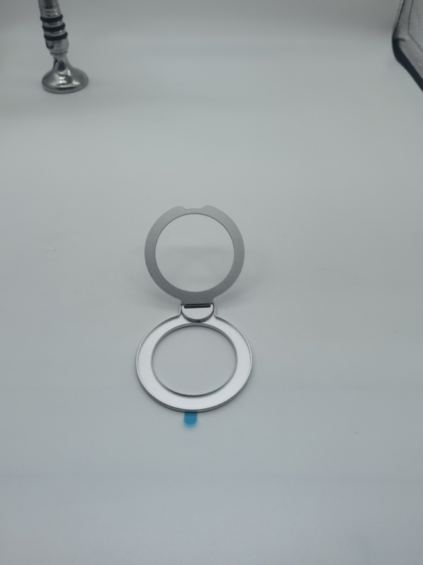 Držač za kućište telefona s 360° rotacijom, magnetsko bežično punjenje, metalna okretna potpora, stolni držač prstena