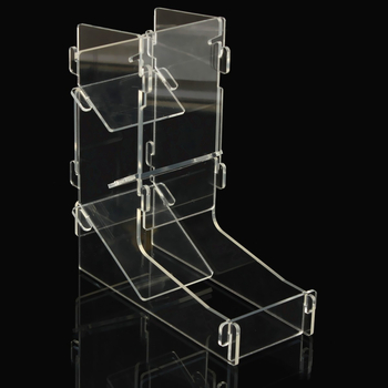 Dice Tower — Organsko staklo, Pravokutni dizajn, Pakiranje 100 komada, Mogućnost prilagođene obrade