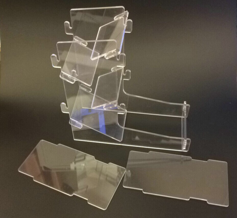 Dice Tower — Organsko staklo, Pravokutni dizajn, Pakiranje 100 komada, Mogućnost prilagođene obrade
