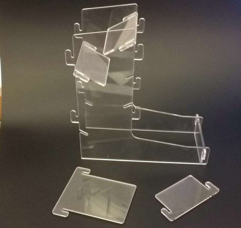 Dice Tower — Organsko staklo, Pravokutni dizajn, Pakiranje 100 komada, Mogućnost prilagođene obrade