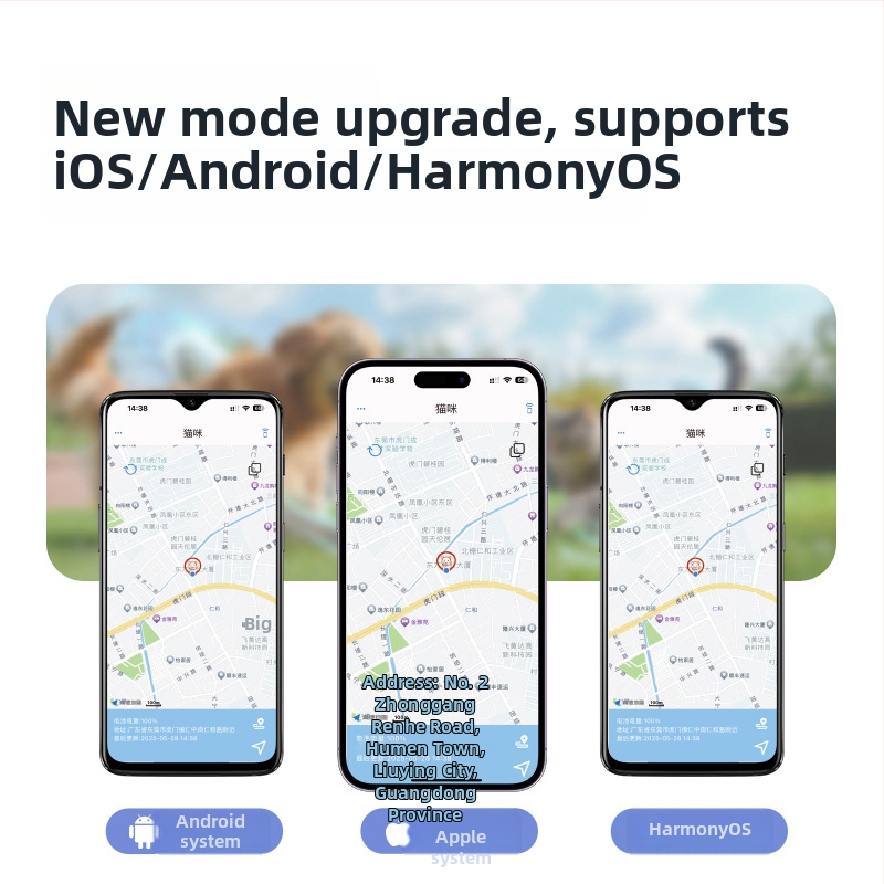 Dvosustavni locator za kućne ljubimce (Android i iOS) — Bluetooth 5.0, domet ~20 m, ABS materijal, lanac za ključeve, model T1