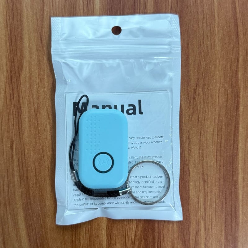 Dvosustavni locator za kućne ljubimce (Android i iOS) — Bluetooth 5.0, domet ~20 m, ABS materijal, lanac za ključeve, model T1