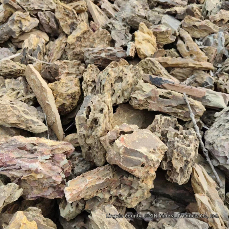 Kameň na krajinárske akvárium — rockery kameň a dekor pre bonsaje a vodné rastliny; hmotnosť 25; balenie 1; značka Lu xin