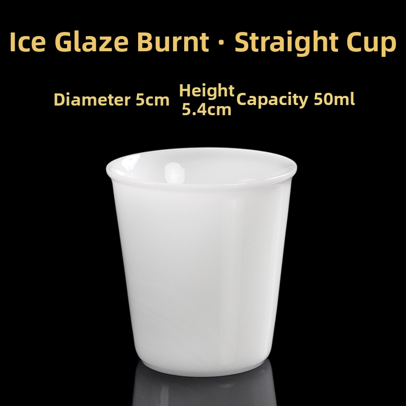 Ceașcă de ceai din porțelan, lucrată manual, stil chinezesc nou, marca Carved Jade Porcelain, pentru uz personal