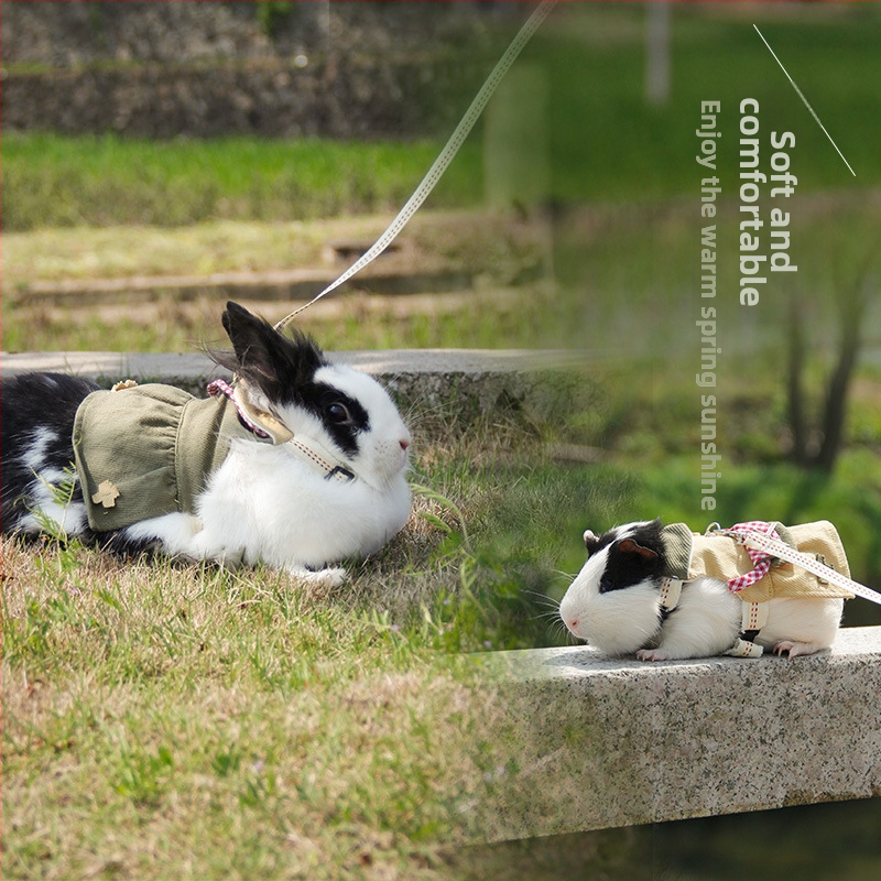 Postroj za morče s vodilicom – pamuk, marka Ji Tsai