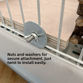 Totoro tematska drvena hamak igračka za zečeve i glodavce, dizajn s jabukovim granama i ograda-nest, platforma