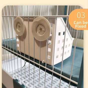 Stalak za sijeno za zečeve, s velikim kapacitetom, ugrađena kutija za sijeno za morčad