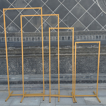 Cadru arc dreptunghiular din fier pentru decorul scenei de nuntă