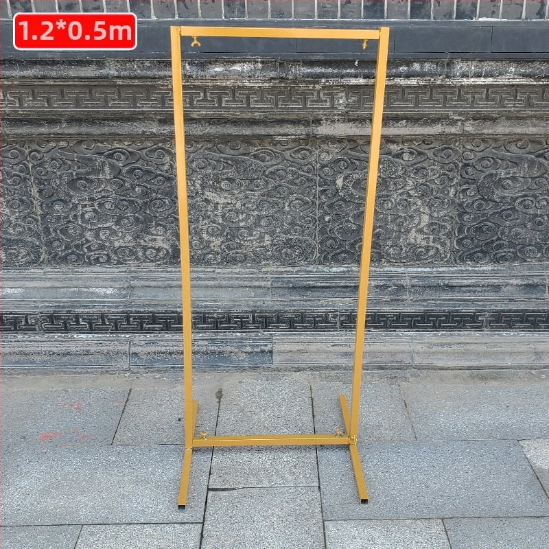 Cadru arc dreptunghiular din fier pentru decorul scenei de nuntă