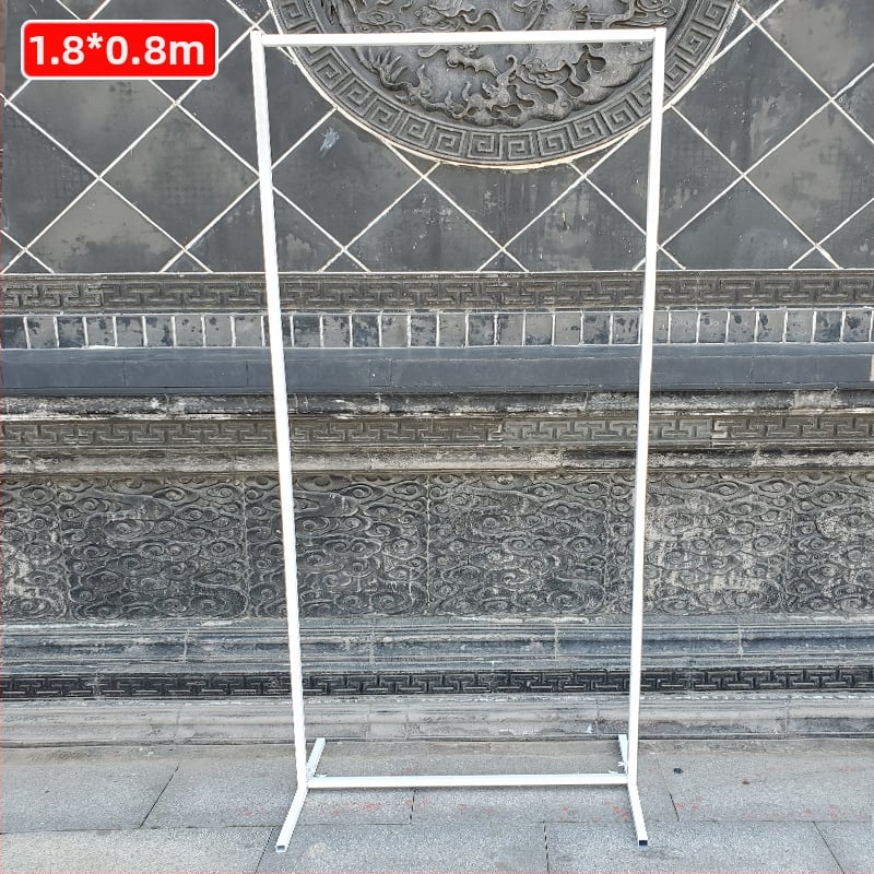 Cadru arc dreptunghiular din fier pentru decorul scenei de nuntă