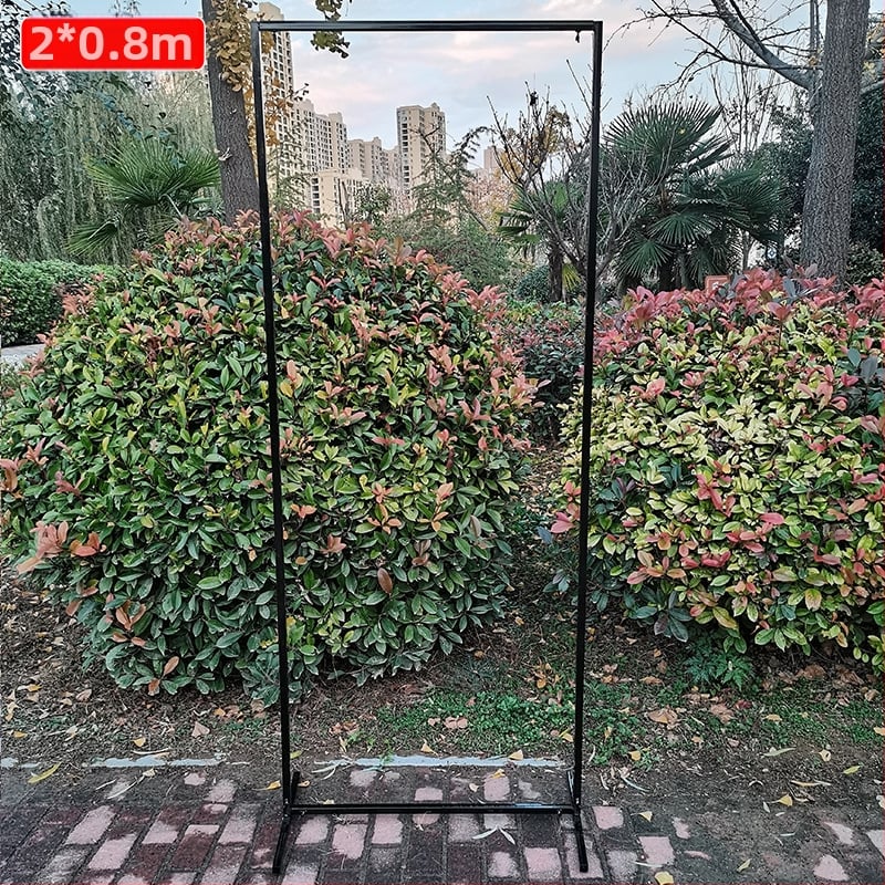 Cadru arc dreptunghiular din fier pentru decorul scenei de nuntă