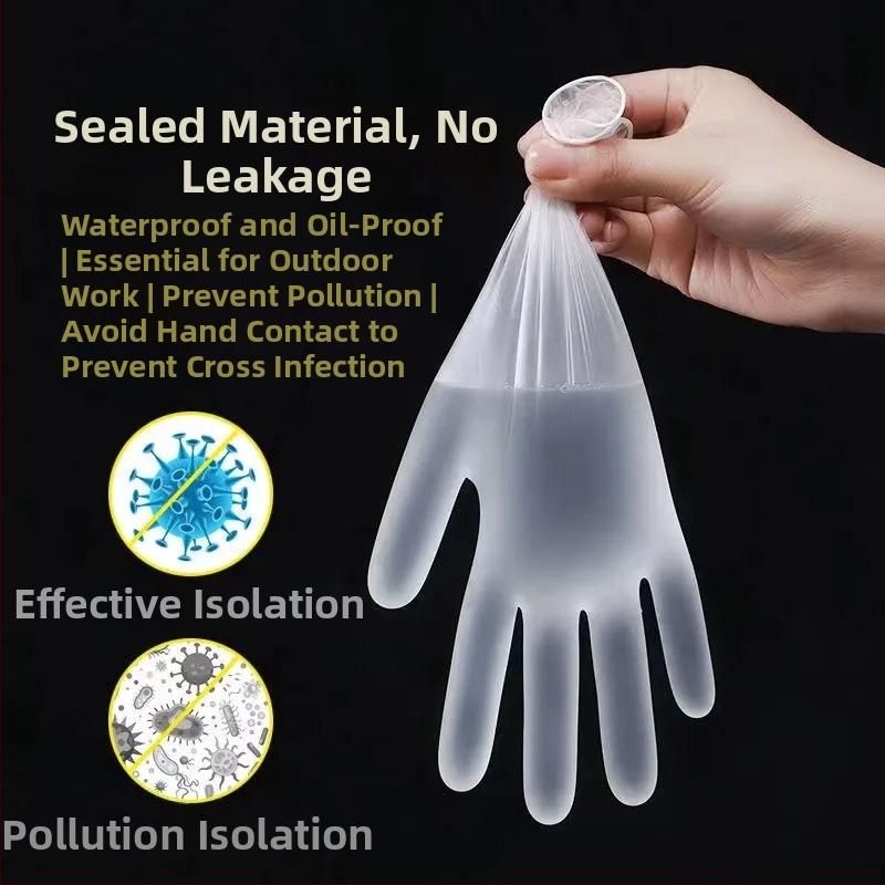 Jednorázové PVC rukavice, tenké, na umývanie riadu a upratovanie, vhodné pre profesionálny catering