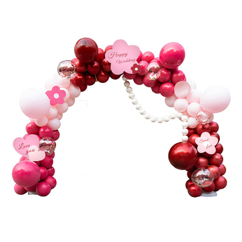 Plastični balon luk za svadbenu dekoraciju