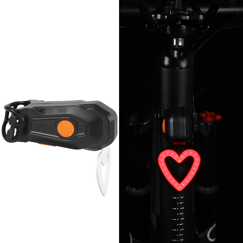 Meilong stražnja svjetiljka za bicikl za noćnu vožnju — sigurnosni indikator za MTB i cestovne bicikle