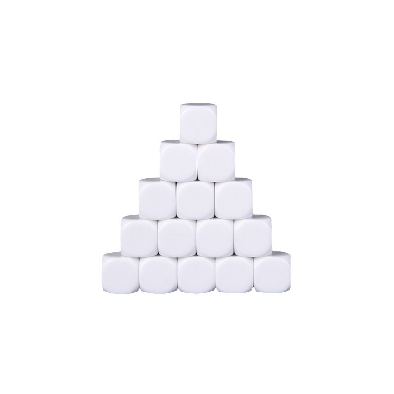Prazne kocke s zaobljenim kutovima za DIY graviranje, akrilna smola, prozirne, šestostrane