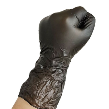 ElDOBható nitril kesztyű, pormentes, élelmiszer-minőségű, 100 darab/csomag, Wanli