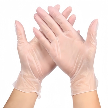Jednokratne PVC rukavice, prehrambena kvaliteta, debljina 0,05–0,1 mm, vodootporne
