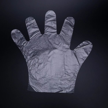Egyszer használatos kesztyűk – műanyagból, átlátszó, porvédett, Márka Thriving
