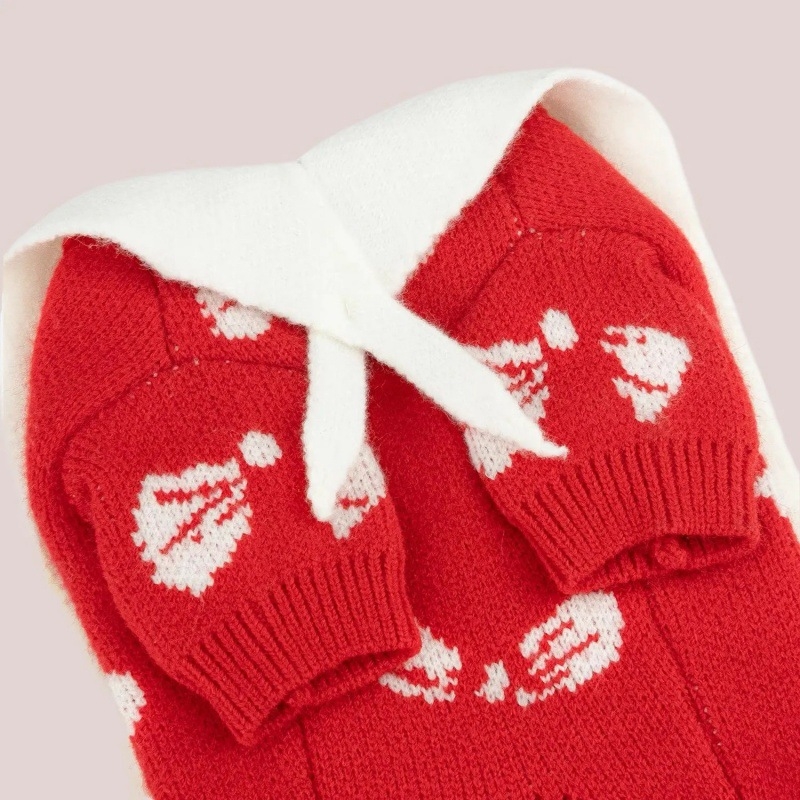 Džemper za kućne ljubimce s mašnicom, kineski stil, unisex, materijal: Drugo