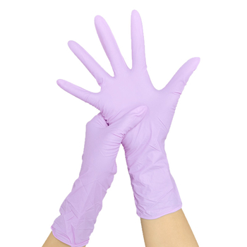 Γάντια νιτρίλιο μιας χρήσης για οικιακή εργασία και καθαρισμό κουζίνας, κατάλληλα για τρόφιμα, παχύτερα, μονόχρωμα, σετ 200 τεμάχια