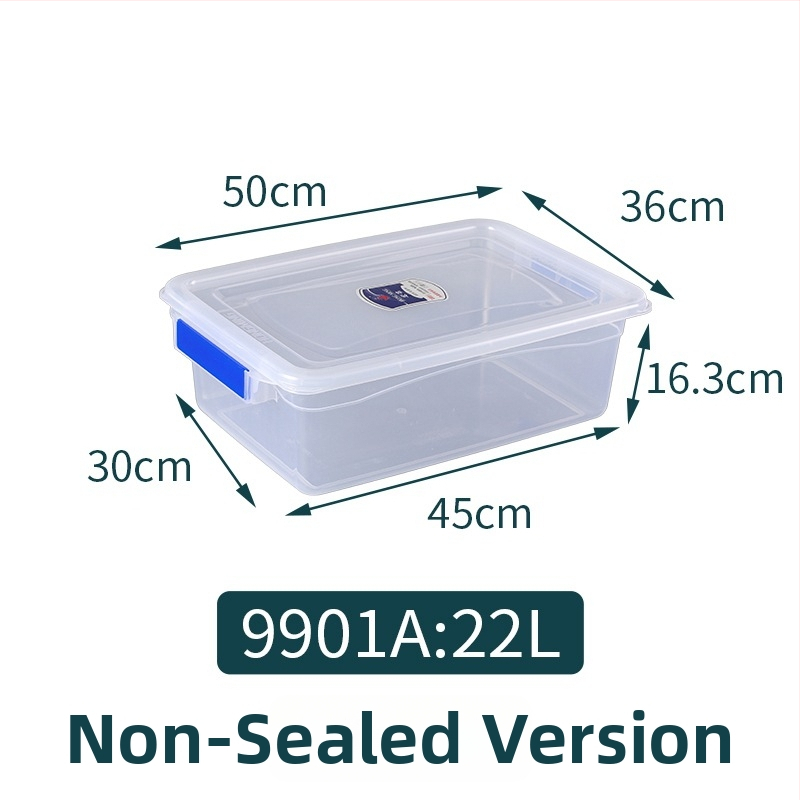 Plastična zamrzivačka kutija, vakuumsko brtvljenje za skladištenje i očuvanje svježine, kvadratnog oblika