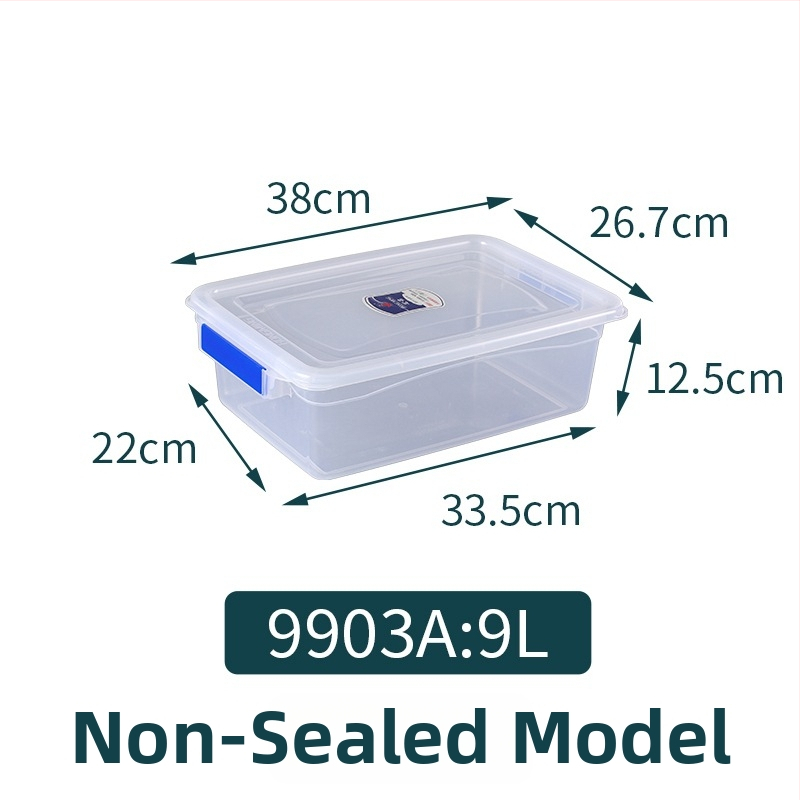 Plastična zamrzivačka kutija, vakuumsko brtvljenje za skladištenje i očuvanje svježine, kvadratnog oblika