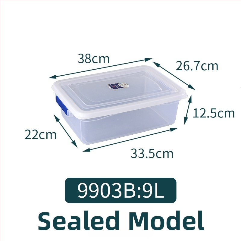 Plastična zamrzivačka kutija, vakuumsko brtvljenje za skladištenje i očuvanje svježine, kvadratnog oblika