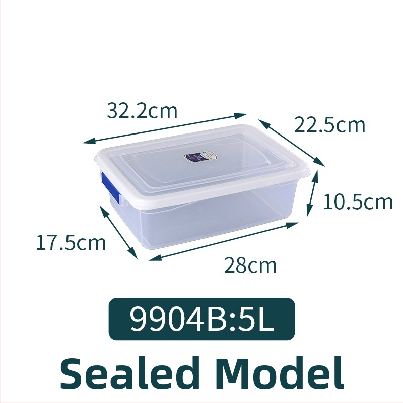 Plastična zamrzivačka kutija, vakuumsko brtvljenje za skladištenje i očuvanje svježine, kvadratnog oblika