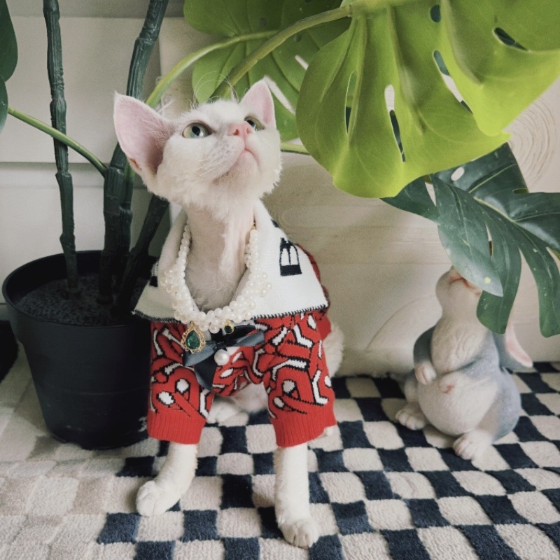 QIT vuneni džemper za kućne ljubimce, kod Y124, unisex, stil Japansko-Korejski