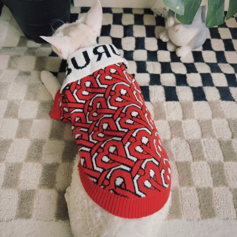 QIT vuneni džemper za kućne ljubimce, kod Y124, unisex, stil Japansko-Korejski