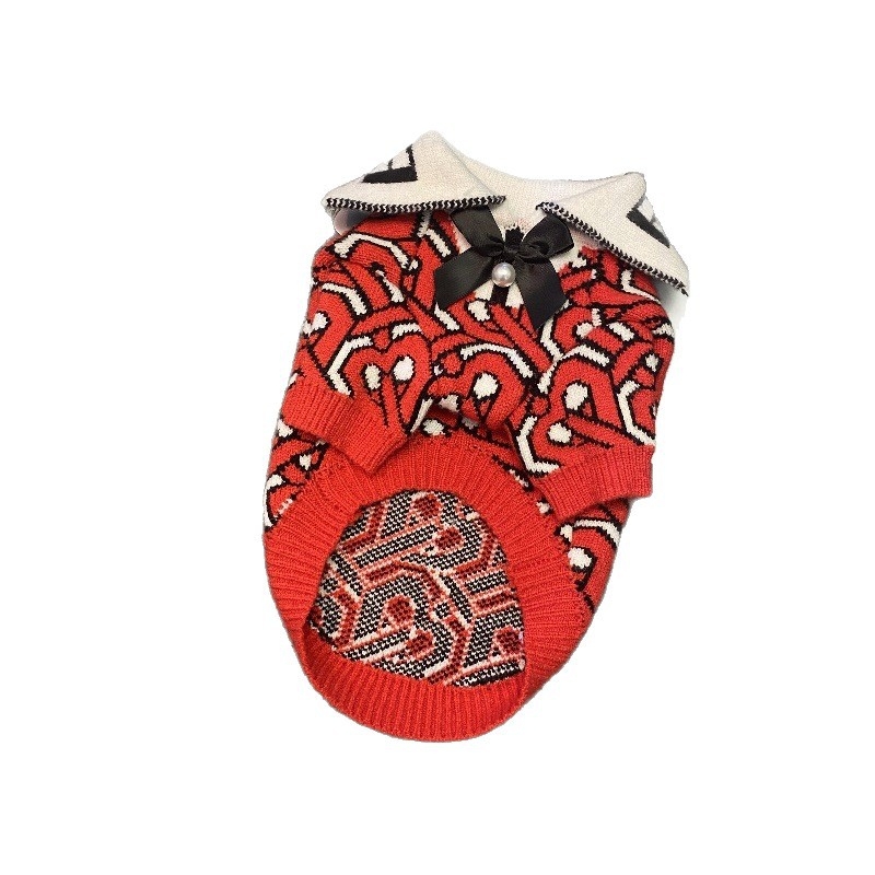 QIT vuneni džemper za kućne ljubimce, kod Y124, unisex, stil Japansko-Korejski