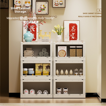 Box na skladovanie v industriálnom štýle, skladacia organizér s dreveným viečkom na sladkosti a hračky, objem 50–60 L; Materiál: density board + PP; S kolieskami; Model 2003