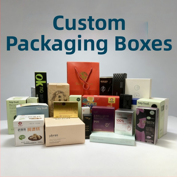 Prilagođena presavijena kutija od papira s tiskom logotipa, 230 GSM, za digitalne proizvode i kozmetiku