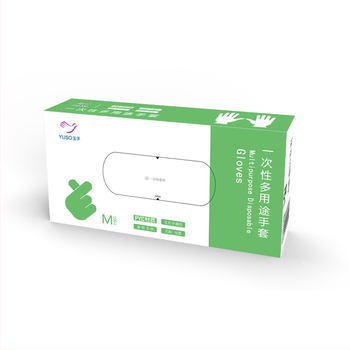 Átlátszó PVC kesztyűk pormentes háztartási használatra, csúszásmentes, vastagított