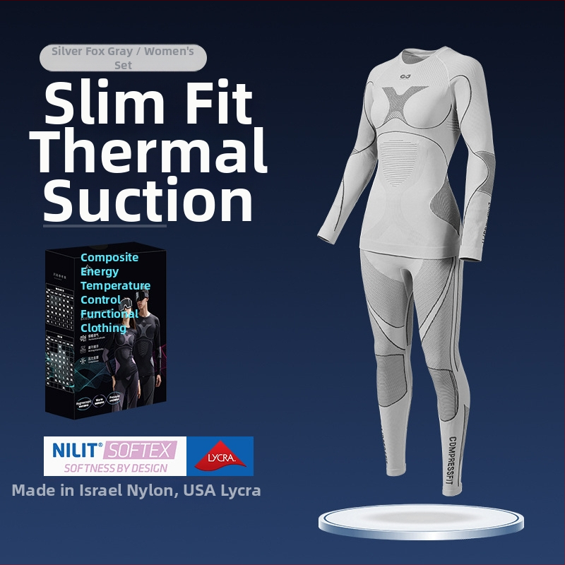 Rexchi – set za brzi sušenje osnovnog sloja za biciklizam, skijanje i outdoor sportove – upija vlagu, brzo se suši, prozračan i odvodi znoj uz povremenu kompresiju; materijal: Lycra uvoz; unisex odrasli; sve sezone (Absorpcija vlage; Brzo sušenje; Prozračn