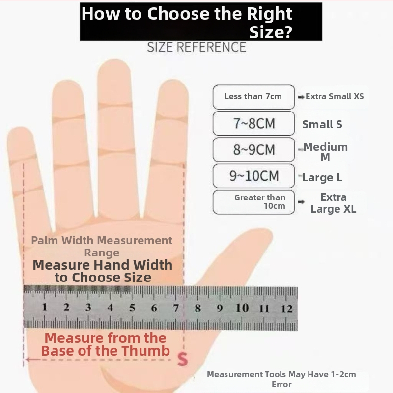 Mănuși de unică folosință din nitril compozit-latex, îngroșate, cu elasticitate ridicată, clasă alimentară, mănuși de protecție