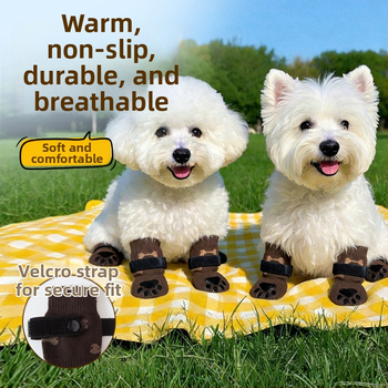 Kutyamancs zokni – cartoon minta, pamut, Jacquard kötés, DW-022